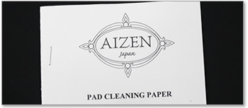 AIZEN パッドクリーニングペーパー