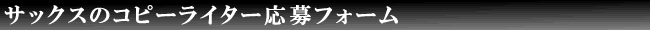 コピーライター応募画面