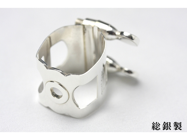 【期間限定お試し価格】 Stone(ウッドストーン)/リガチャー/アルトサックス用/総銀 Wood - 管楽器